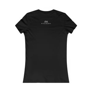 Black Tee Red Lipstick Poppin | Women's Favorite Tee