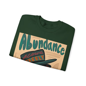 "Abundance" Unisex Crewneck Sweatshirt