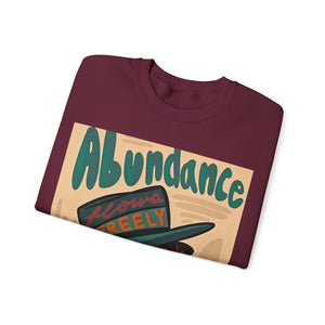 "Abundance" Unisex Crewneck Sweatshirt