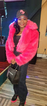 PINKY SWEAR FAUX FUR COAT