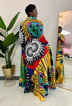 African Multi Print Dress