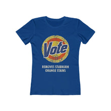 Vote - Removes Stubborn Orange Stains (Women's Boyfriend Tee)