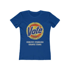 Vote - Removes Stubborn Orange Stains (Women's Boyfriend Tee)