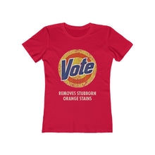 Vote - Removes Stubborn Orange Stains (Women's Boyfriend Tee)