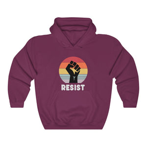 Resist Hoodie, Political Shirts, Protester Shirts, Anti Trump Shirt, Rebel, Cool Shirt, Anti Government, Unisex Graphic Hooded Sweatshirt