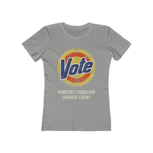 Vote - Removes Stubborn Orange Stains (Women's Boyfriend Tee)